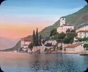 Lake Como Panorama Drucke: Der Comer See