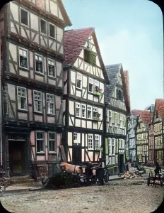German Old Town Drucke: Deutscher Abend