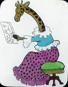 Carl Simon Illustration Drucke: Elefantengeschichte