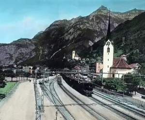 European Mountain Railways Drucke: Gotthard Simplon Bahn