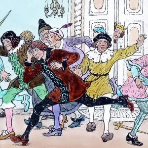 Historical Fairy Tale Art Drucke: Marchen Märchen