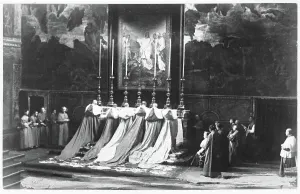 Papst Pius XI in verschiedenen Szenen seines Lebens