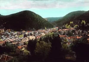 Middle Europe Landscape Drucke: Thuringen Thüringen