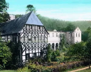 Thuringia Ruins Drucke: Thuringen Thüringen
