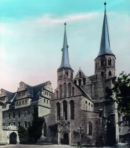 Merseburger Dom St. Johannes der Täufer und Laurentius in Thüringen, 1920er Jahre