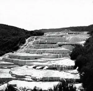 Sinter Terraces Drucke: Vulkanismus