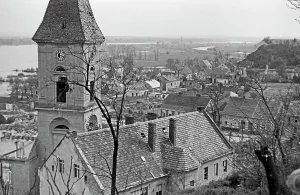 Evangelische Stadtkirche in Lebus an der Oder, 1949