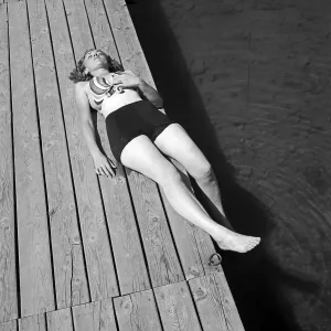 Black And White Advertising Photos Drucke: Freizeit