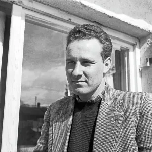 Portrait eines jungen Mannes in Deutschland 1955