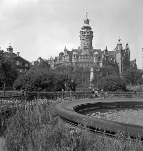 Historic German Town Halls Drucke: Leipzig