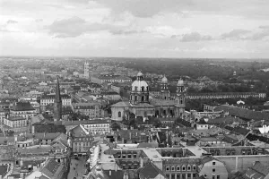 Blick auf die Stadt München, Deutschland in den 1930er Jahren