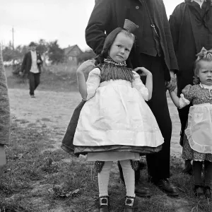 Traditional Clothing Germany Drucke: Schwalm