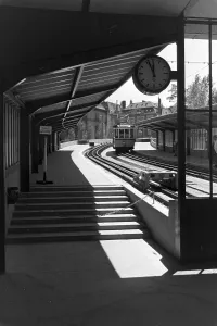 Black And White Railroad Photography Drucke: Stuttgart