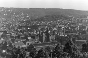 Baden Wurttemberg Panoramic View Drucke: Stuttgart