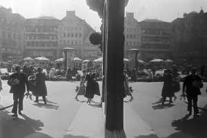 Historic Marketplace Germany Drucke: Stuttgart