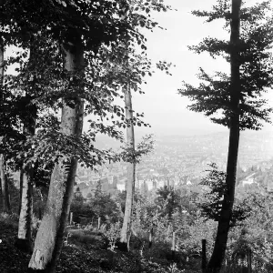 Baden Wurttemberg Panorama Drucke: Stuttgart