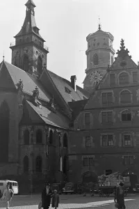 Germany Black And White Photos Drucke: Stuttgart