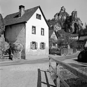 German Village Architecture Drucke: Tüchersfeld