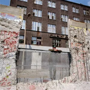 Gerahmter Druck : Berlin 1990