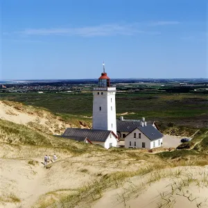 Lighthouse In North Jutland Drucke: Dänemark