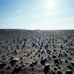 Dänemark - Slettestrand an der Westküste Nordjütlands um 1985