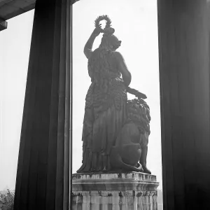 Bavaria Statue Munich Drucke: München