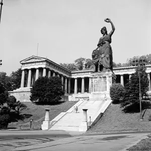 Bavaria Statue Munich Drucke: München