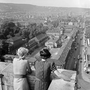 Baden Wurttemberg City View Drucke: Stuttgart