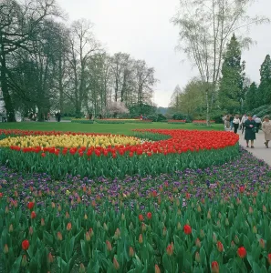 Blick auf den Bodensee in Deutschland, 1980er Jahre.