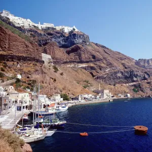 Griechenland, Insel Santorin, 1980er Jahre