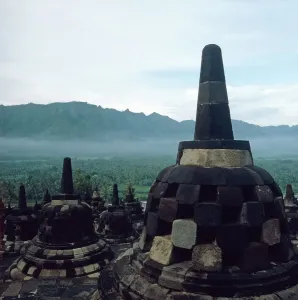 Java Island Tourism Drucke: Java / Indonesien