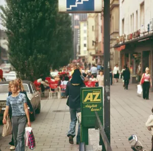 München im Sommer 1973, Schwabing