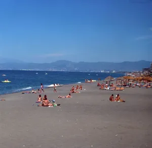Urlaub an der Costa del Sol, Spanien in den 1970er Jahren