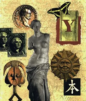Collage Drucke: Alles in Betracht 2003 Gerry Charm (20. Jahrhundert amerikanisch) Collage