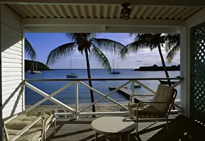West Indies Beach Scene Drucke: Antigua