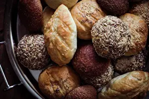 Drucke von Gemischte Brotlaibe von Handwerkern September Drucke: Gemischte Handwerksbrotrollen