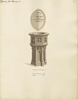 Historic Church Architecture England Drucke: Attributed to Daniel Lysons, 1762-1834