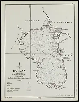Drucke von Bataan, Bataan Philippinen : Provinz, Karten Norman B. Leventhal Map Center Collection Karte Drucke: Bataan, Bataan Philippinen : Provinz, Karten Norman B. Leventhal Map Center Collection