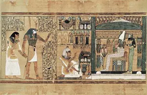 Bilder Datiert 11. Juni 2013: Buch der Toten oder Papyrus von Any