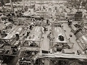 Drucke von B-17s bauen August Drucke: B-17s bauen.