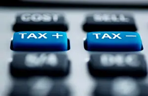 Tax Return Forms Drucke: Calculator buttons
