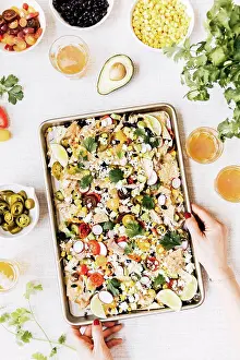 Spicy Chicken Dishes Drucke: Chicken Nachos