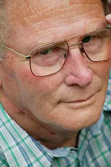 Senior Male Portrait Drucke: Closeup Of A Man's Face