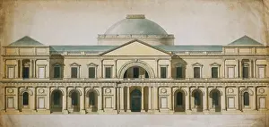 Thomas Sandby Drucke: Wettbewerbsdesign für den Royal Exchange.