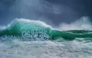 Natural Disaster Images Drucke: Cyclone Ola