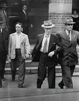 Historical Black And White Image Drucke: Dep. Reg. Stackpool, Alfred Michael Laffy, John Robert Christie. March 02, 1948