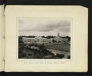 Suva Drucke: Die Eröffnung des Gebäudes in Suva, Fidschi am 12. Mai 1939