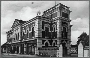 Drucke von Eksjö station Eisenbahn Drucke: Eksjö Bahnhof