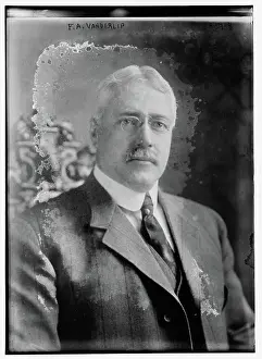 American Financier Drucke: F.A. Vanderlip
