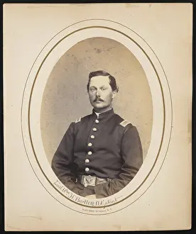 Civil War Photographs Drucke: First Lieutenant William H. Bartlett of Co
